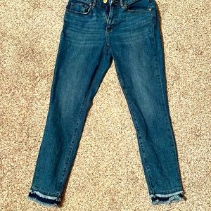 Loft brand skinny jeans size 2 ankle length. Like new